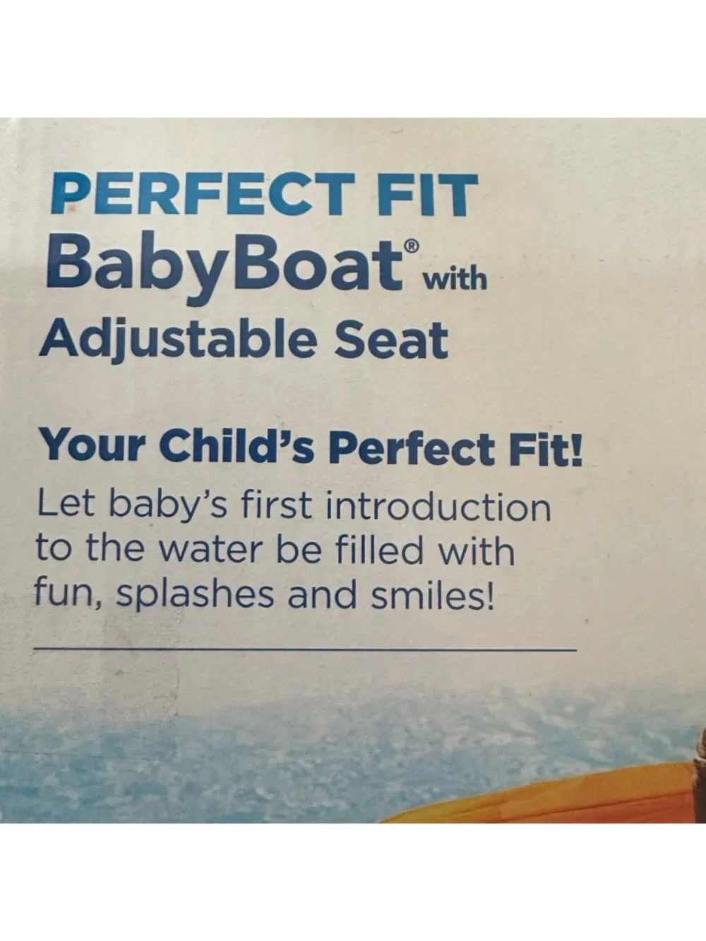 SwimSchool Perfect Fit Baby Floating Boat With Retractable Canopy For Ages 6-24 - Picture 6 of 8